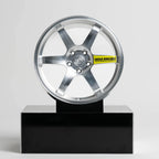 TE37 | Diamond Silver | Yellow