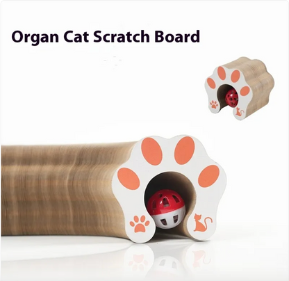Magnetic Foldable Cat Scratching Board Toy