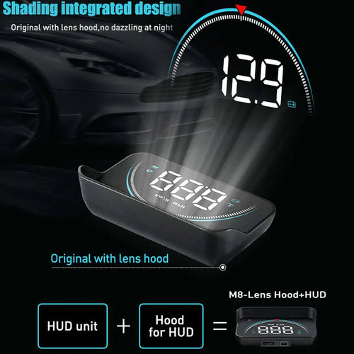 3.5 OBD2 Car HUD Display