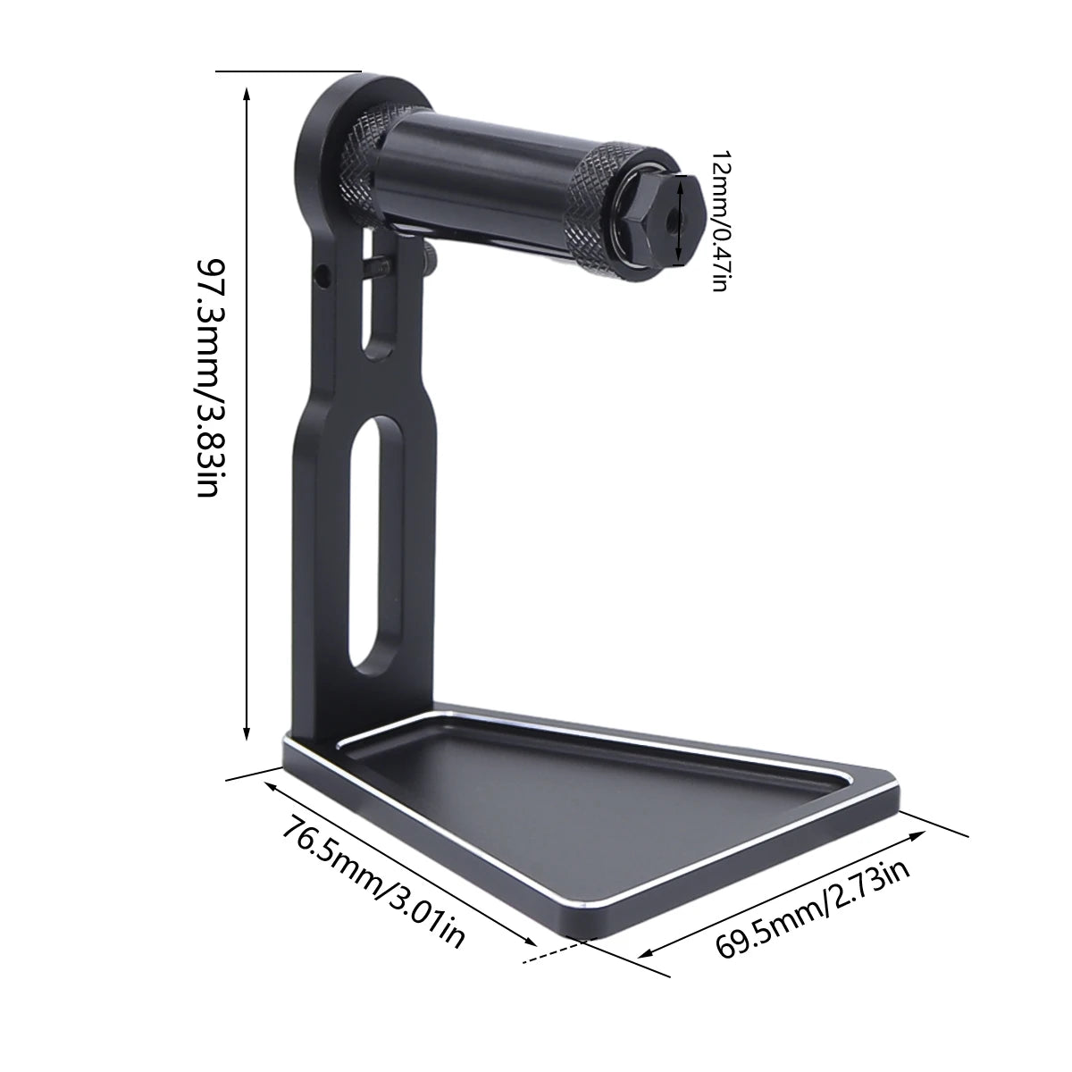SpinCore™ Aluminum Spinning Display Base