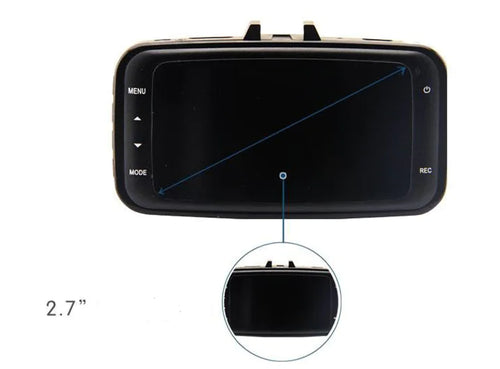 1080p HD Car Dashcam with Night Vision and Wide Angle