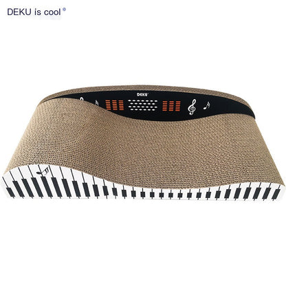 Cool Piano Shaped Corrugated Cat Scratching Board